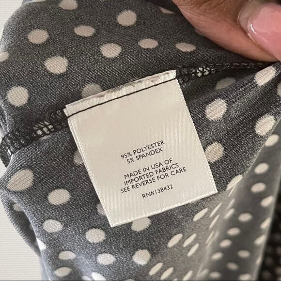 ModCloth Womens Polka Dot Midi Sundress Small Black White Casual Cottage Slip - Picture 5 of 8